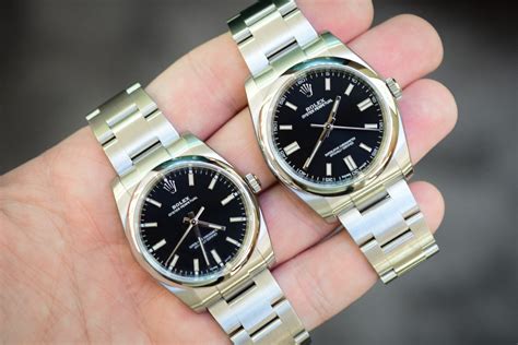 rolex 34mm dial|rolex 34mm vs 36mm.